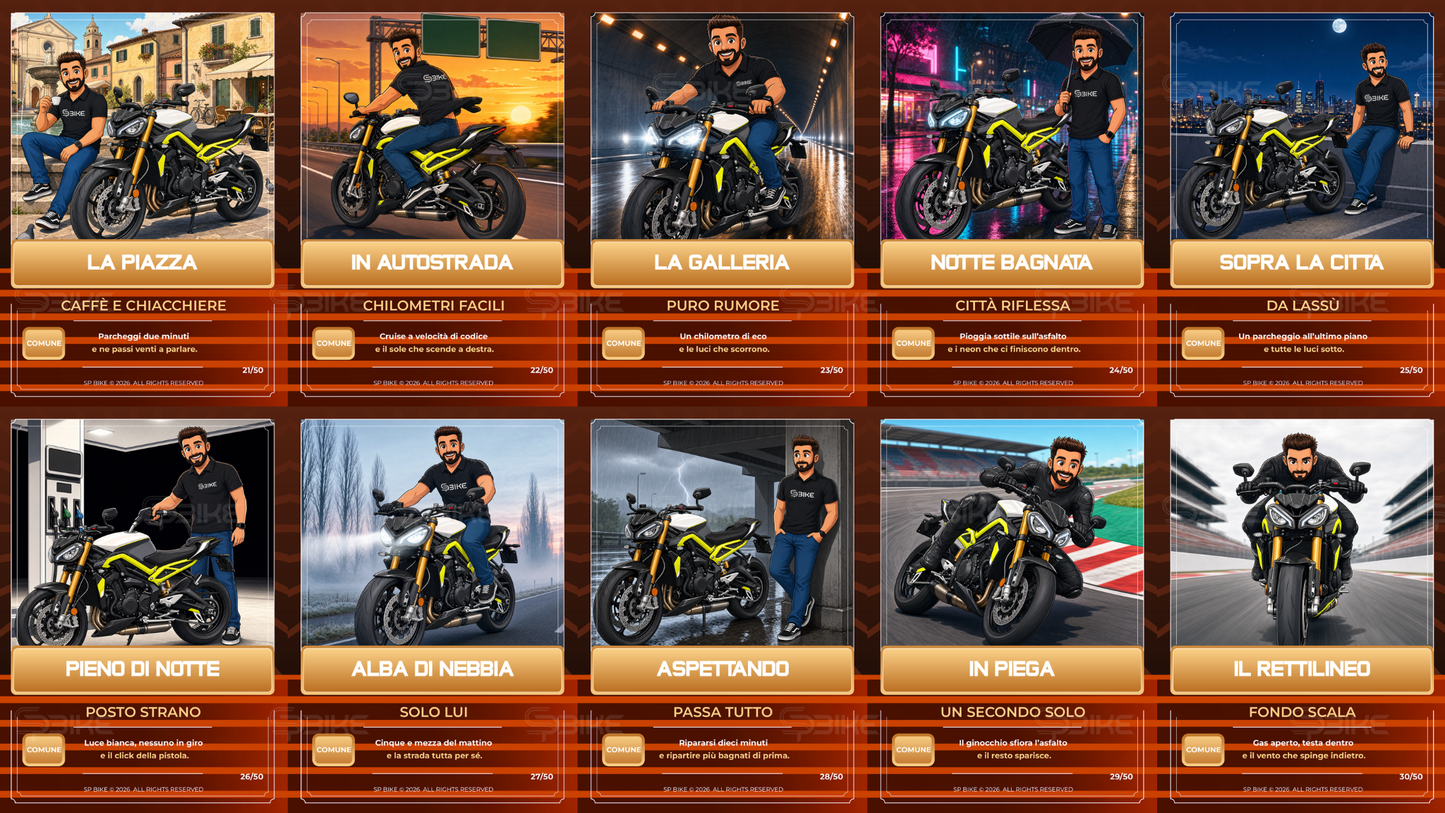 SP Card Digitali | STREET TRIPLE 765 MOTO 2 Edition