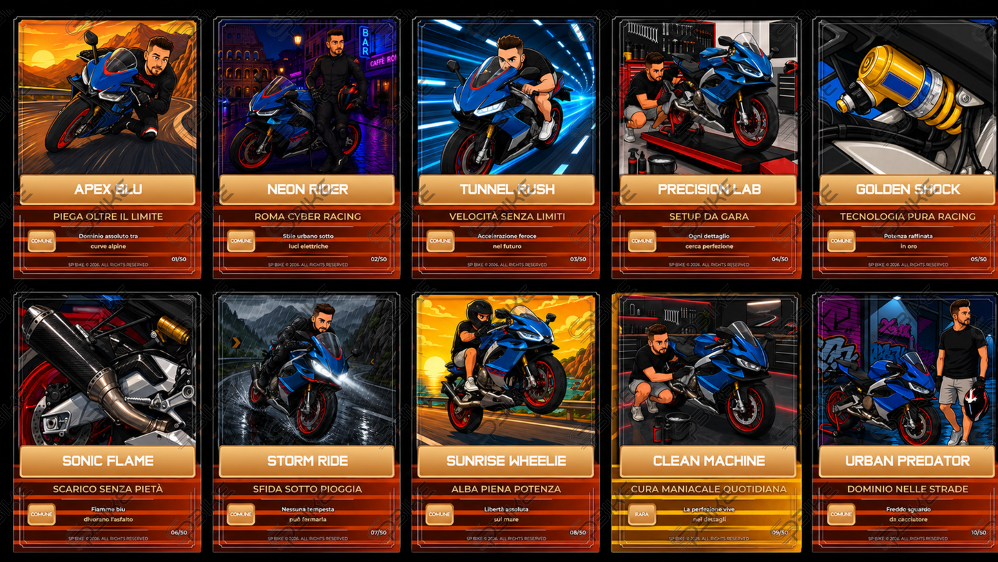 SP Card Digitali | Aprilia RS660 Blue Marlin