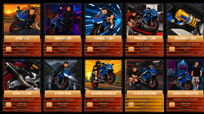 SP Card Digitali | Aprilia RS660 Blue Marlin