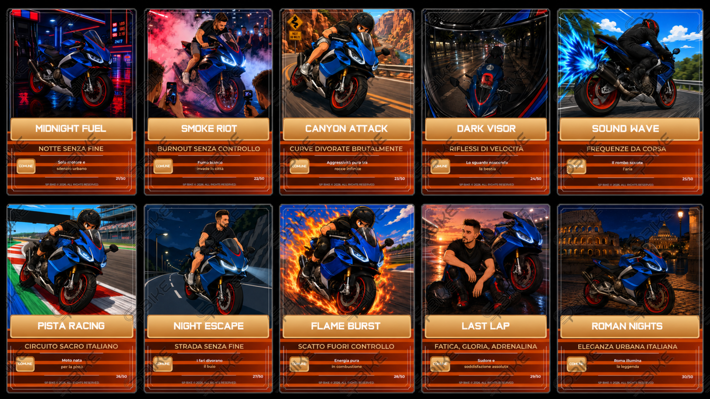 SP Card Digitali | Aprilia RS660 Blue Marlin