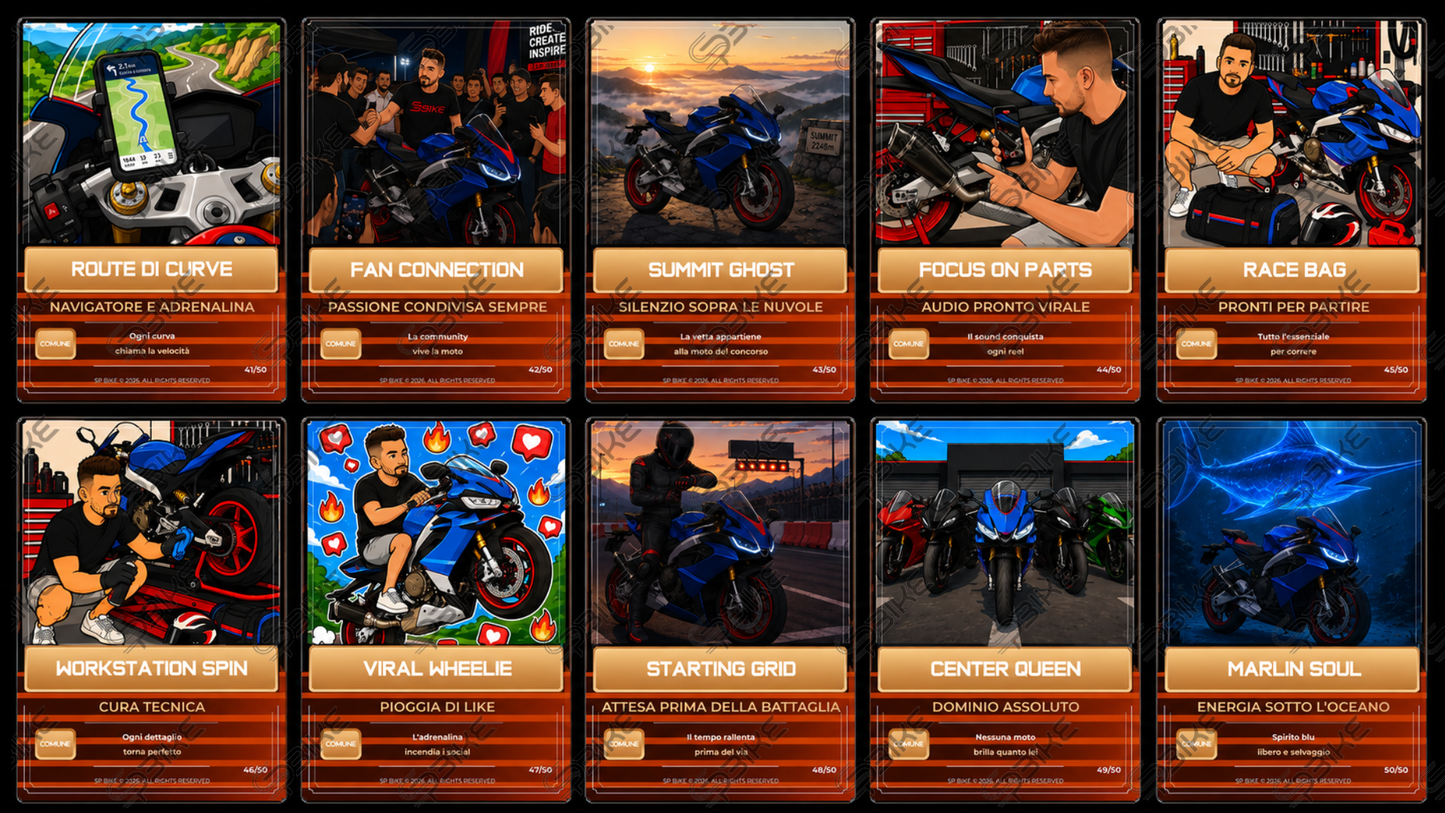 SP Card Digitali | Aprilia RS660 Blue Marlin