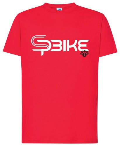 T-shirt SP Bike rossa 1st Edition.