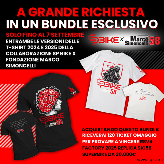 Bundle SP Bike x Fondazione Marco Simoncelli Concorso APRILIA RSV4 Factory